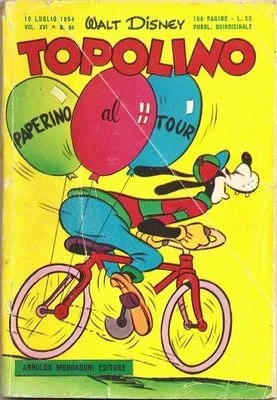 Cover of Paperino al Tour (p.2)