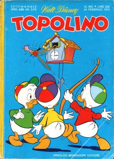 Cover of Topolino e il record ferroviario