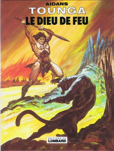 Cover of Le dieu de feu