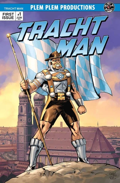 Cover of Tracht Man and the Egg of the Lindworm