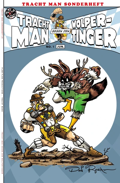Cover of Tracht Man gegen den Wolpertinger
