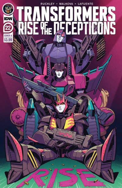 Cover of Rise of the Decepticons: Prisoners