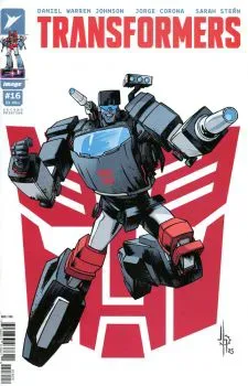 Cover of 2nd Printing Jason Howard Autobot