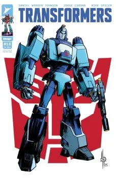 Cover of 2nd Printing Jason Howard Autobot