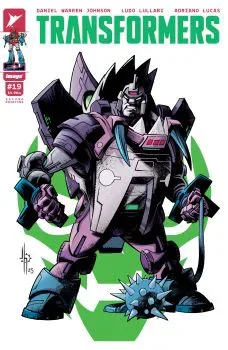 Cover of 2nd Printing Jason Howard Autobot