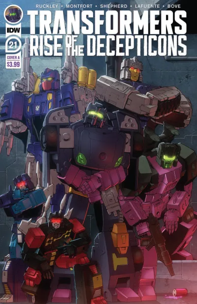 Cover of Rise of the Decepticons: Tremors
