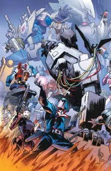 Cover of Jason Howard Energon Universe Second Anniversary Variant