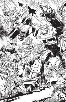 Cover of Jason Howard Anniversary Connecting B&W Variant