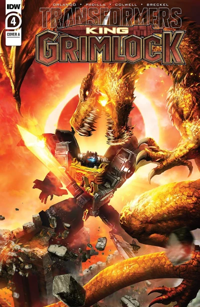 Cover of Grimlock and the Sorcerer