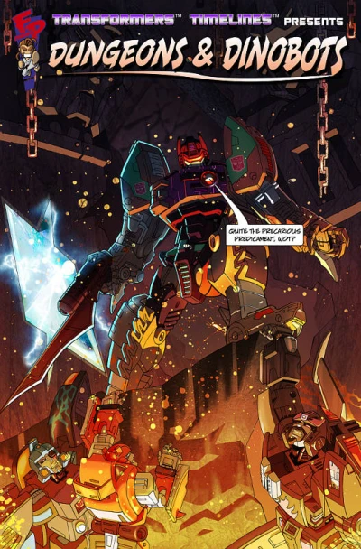 Cover of Dungeons & Dinobots