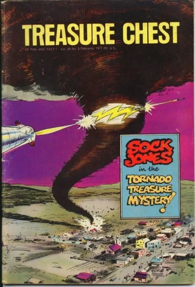 Cover of Sock Jones & the Tornado Treasure Mystery