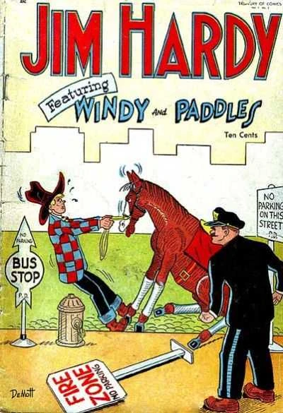 Cover of Jim Hardy Featuring  Windy and Paddles
