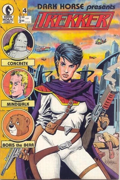 Cover of Trekker; Concrete; Mindwalk; Boris the Bear