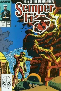 Trench Warfare; A Continental Marine