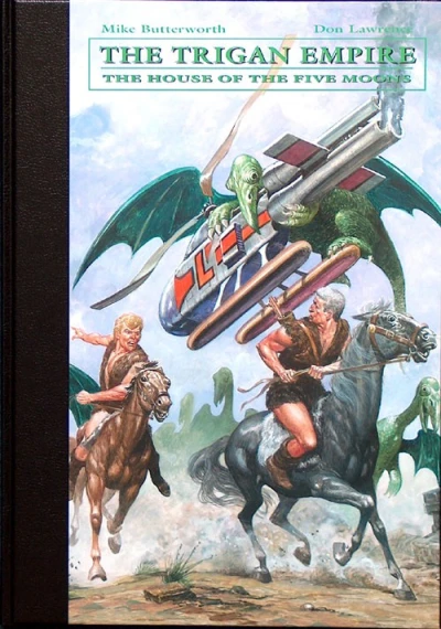 Cover of Trigan Empire volume 10 The House of the Five Moons