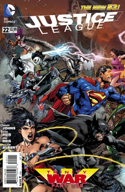 Cover of Trinity War, Chapter One: The Death Card