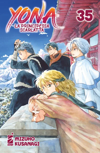 Cover of Yona la principessa scarlatta 35