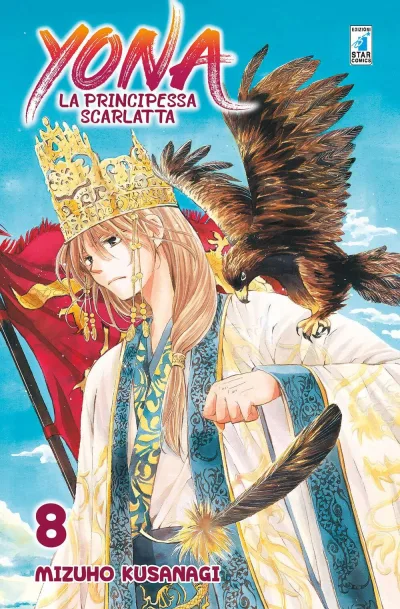 Cover of Yona la principessa scarlatta 8
