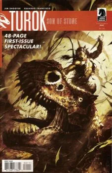 Cover of Aztlan Part 1: Out of Time; Turok, Son of Stone and The World Below
