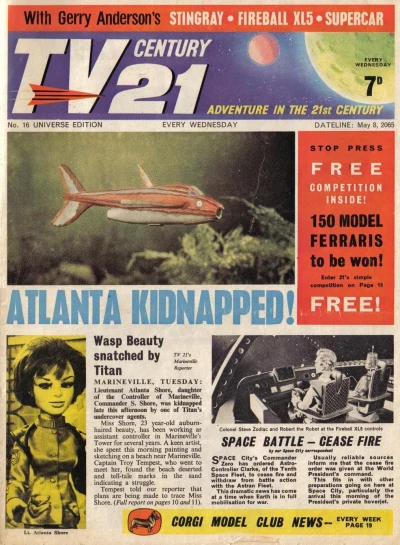 Cover of Atlanta Kidnapped!; Space Battle - Cease Fire