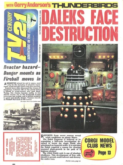 Cover of Daleks Face Destruction