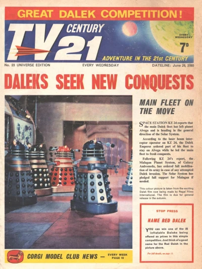 Cover of Daleks Seek New Conquests