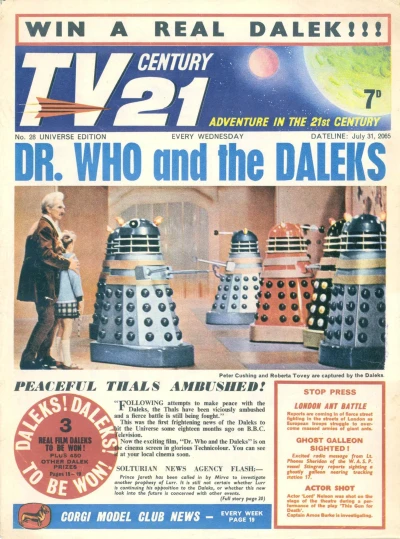 Cover of Dr. Who and the Daleks