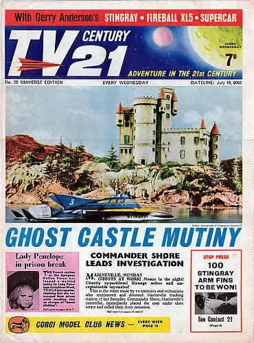 Cover of Ghost Castle Mutiny; Lady Penelope In Prison Break