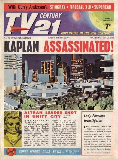 Cover of Kaplan Assassinated!
