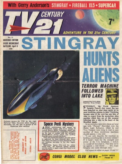 Cover of Stingray Hunts Aliens!
