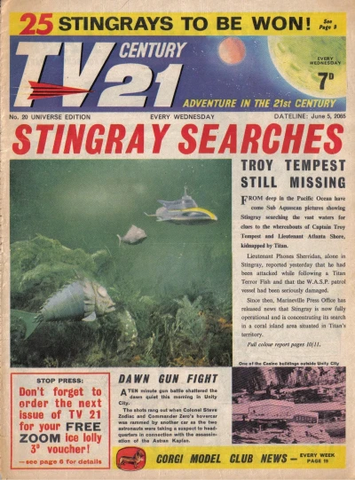 Cover of Stingray Searches; Dawn Gun Fight