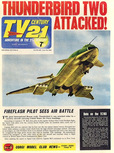 Cover of Thunderbird Two Attacked!