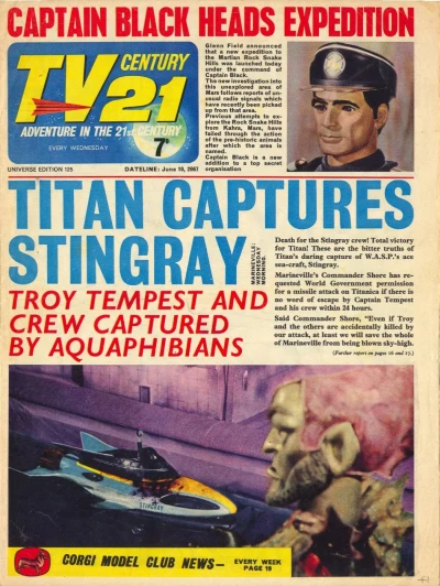 Cover of Titan Captures Stingray