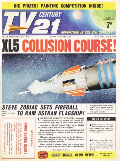 Cover of XL5 Collision Course!