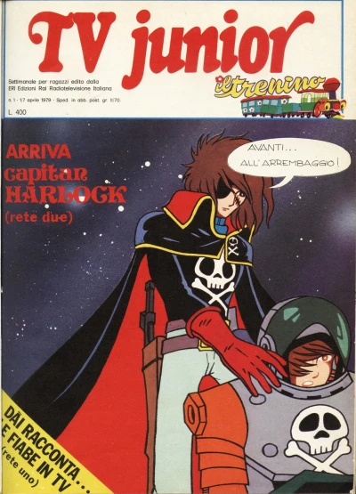 Cover of Arriva Capitan Harlock