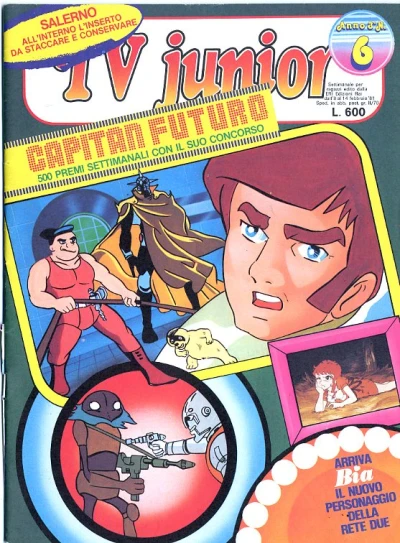 Cover of Capitan Futuro - 500 Premi Settimanali con il Suo Concorso
