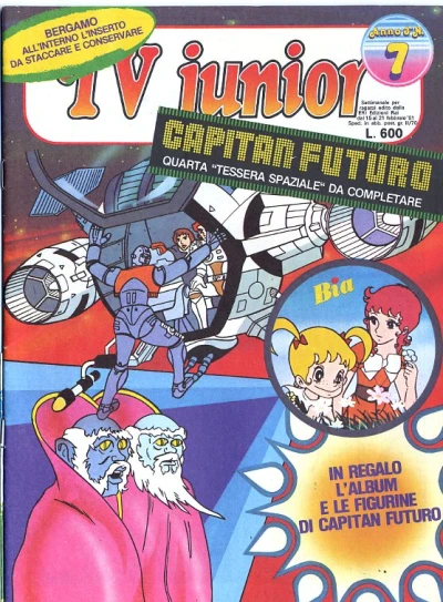 Cover of Capitan Futuro - Quarta "Tessera Spaziale" da Completare