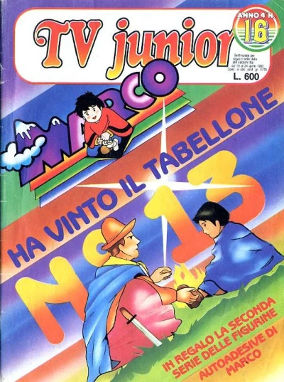 Cover of Ha Vinto il Tabellone n° 13