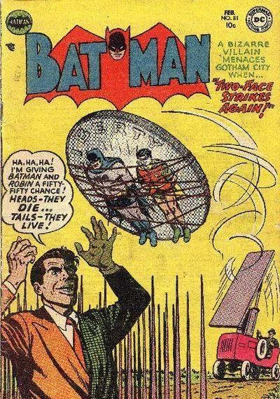 Cover of Two-Face Strikes Again!