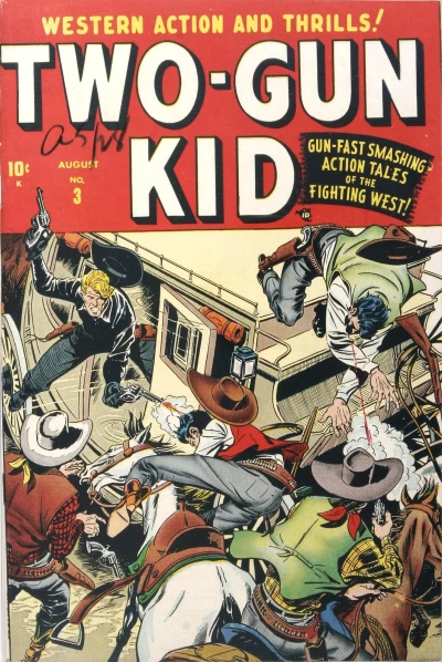 Cover of The Killer Badman And The Colt-Hung Kid!