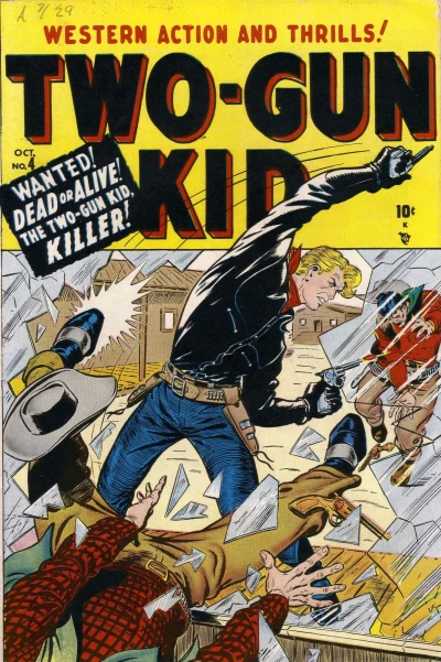 Cover of Wanted! Dead Or Alive! The Two-Gun Kid, KILLER!