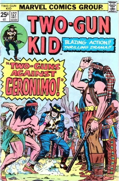 Cover of Two Guns Against Geronimo!