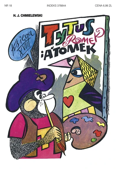 Cover of Księga XVIII. Tytus malarzem