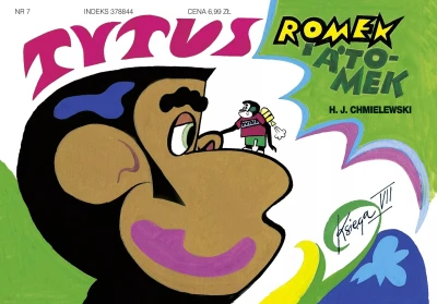 Cover of Księga VII.Tytus poprawia dwójkę z geografii Polski