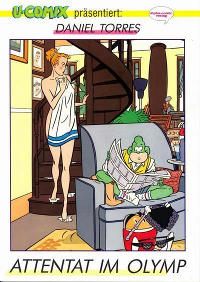Cover of Attentat im Olymp