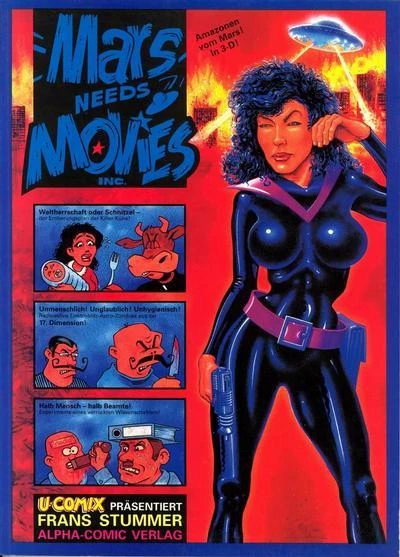 Cover of Mars needs Movies