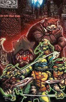 Cover of Kevin Eastman & Ben Bishop Incentive Virgin Variant (1:25)