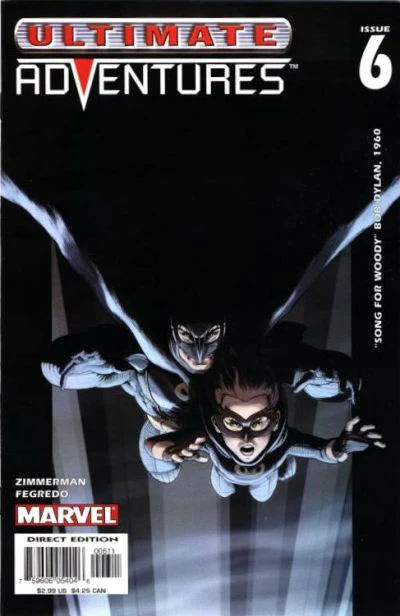 Cover of "Song for Woody" Bob Dylan, 1960