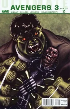 Cover of Blade Versus The Avengers, Part Two of Six