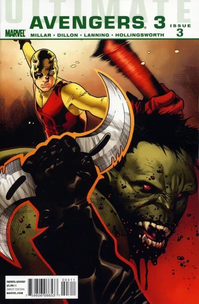 Cover of Blade versus the Avengers, Part Three of Six